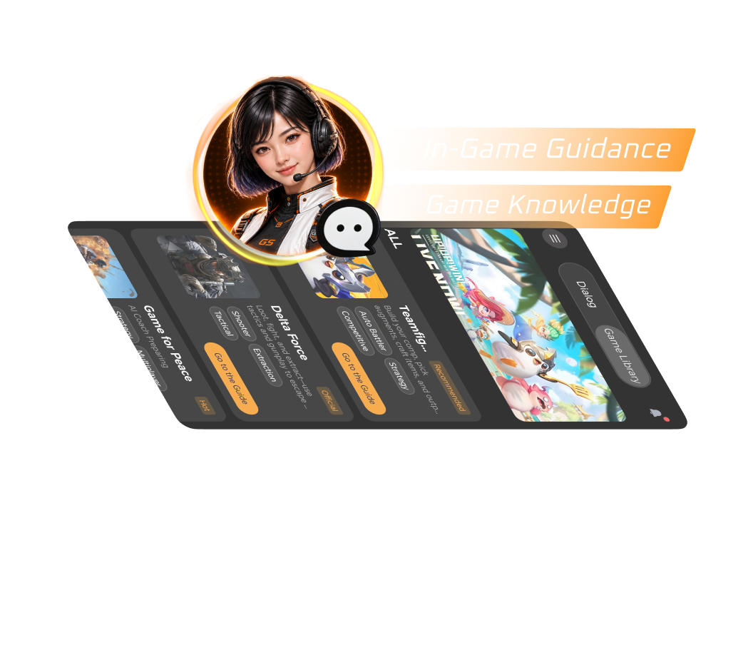 GameSkill in-game guidance and game knowledge