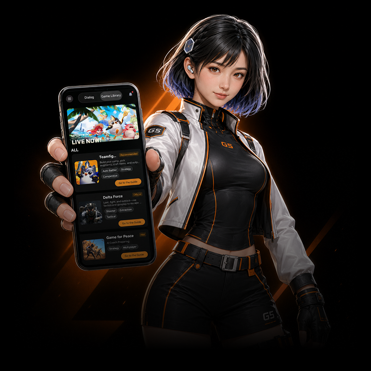 GameSkill companion presenting the mobile app